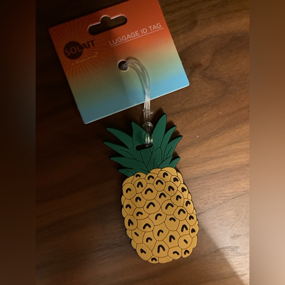 Hawaiian Pineapple Travel Luggage Tag NWT